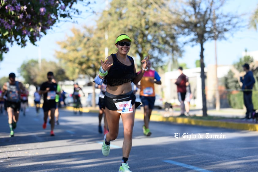 Fotografías del Maratón Lala edición 2022 en el medio maratón, km 21