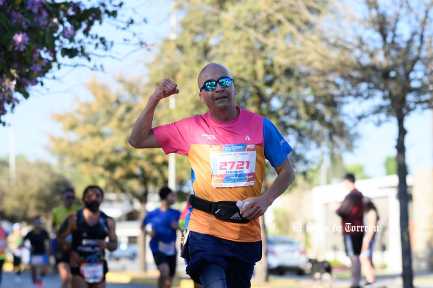 Fotografías del Maratón Lala edición 2022 en el medio maratón, km 21