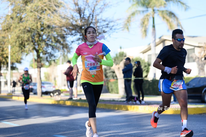 Fotografías del Maratón Lala edición 2022 en el medio maratón, km 21