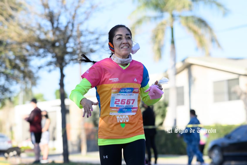 Fotografías del Maratón Lala edición 2022 en el medio maratón, km 21