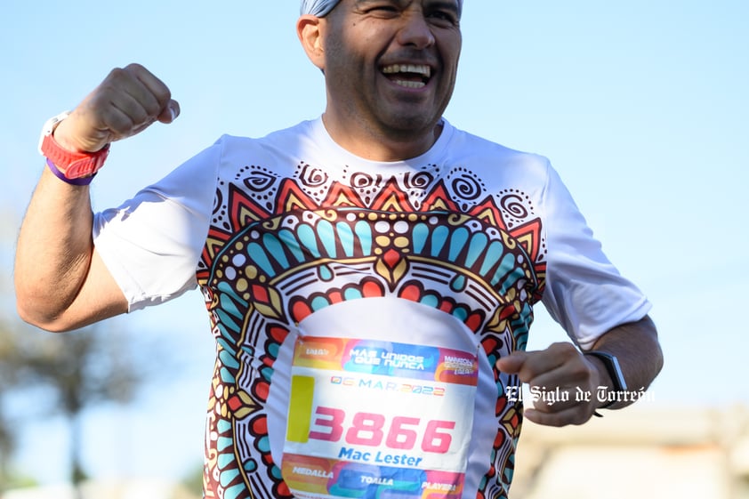 Fotografías del Maratón Lala edición 2022 en el medio maratón, km 21