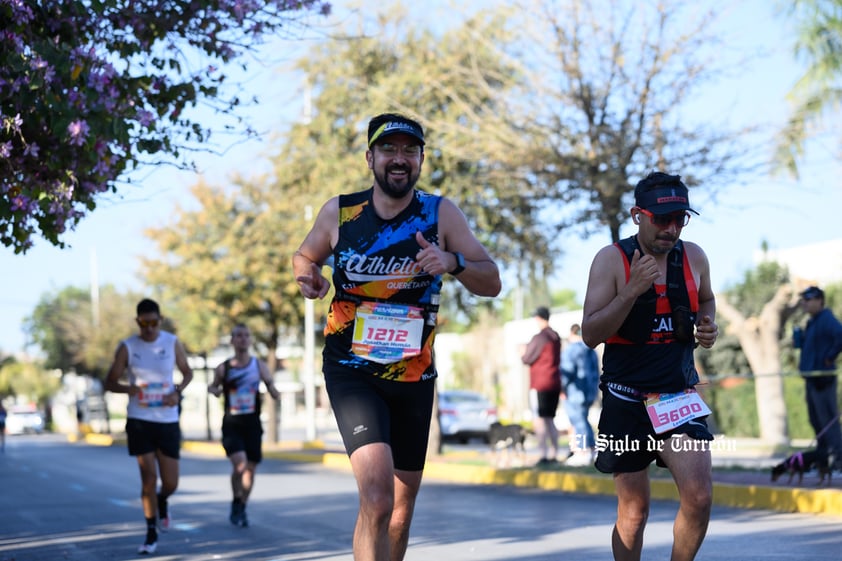 Fotografías del Maratón Lala edición 2022 en el medio maratón, km 21