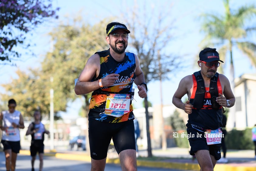 Fotografías del Maratón Lala edición 2022 en el medio maratón, km 21