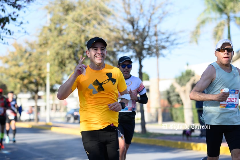 Fotografías del Maratón Lala edición 2022 en el medio maratón, km 21