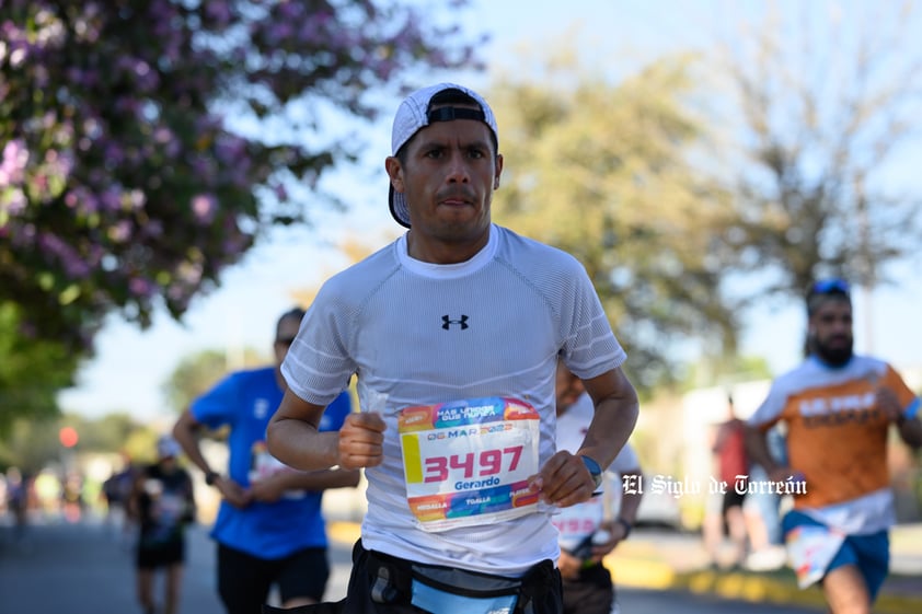 Fotografías del Maratón Lala edición 2022 en el medio maratón, km 21