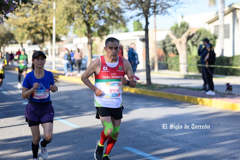 Fotografías del Maratón Lala edición 2022 en el medio maratón, km 21