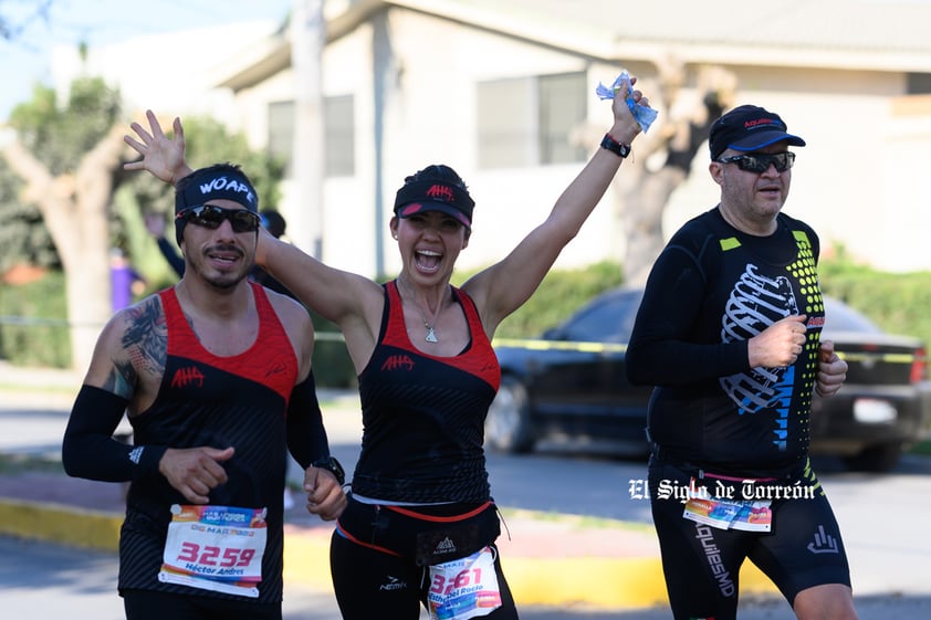 Fotografías del Maratón Lala edición 2022 en el medio maratón, km 21