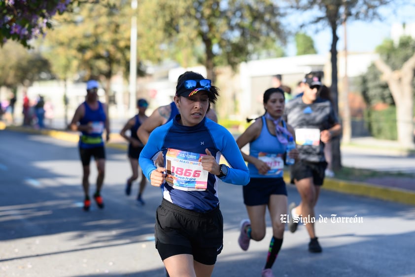 Fotografías del Maratón Lala edición 2022 en el medio maratón, km 21