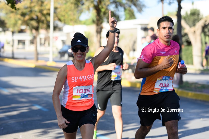 Fotografías del Maratón Lala edición 2022 en el medio maratón, km 21