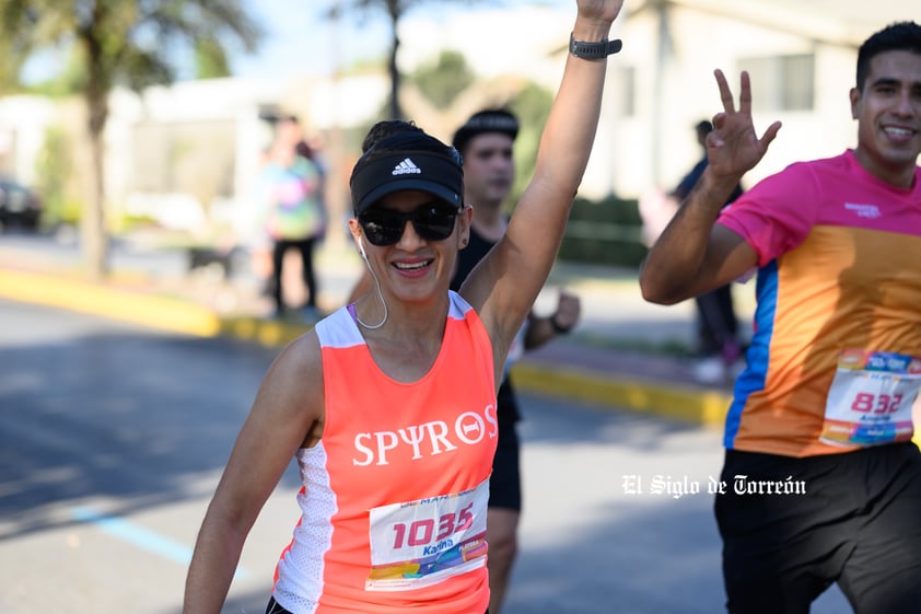 Fotografías del Maratón Lala edición 2022 en el medio maratón, km 21