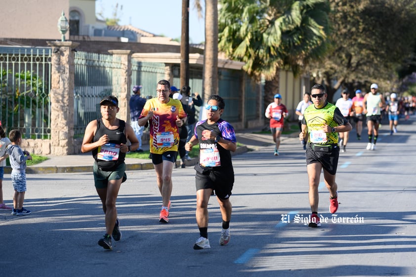 Fotografías del Maratón Lala edición 2022 en el medio maratón, km 21