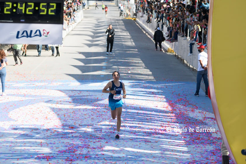 Fotografías del Maratón Lala edición 2022 en la META en el Bosque Venustiano Carranza