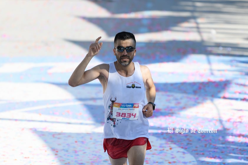 Fotografías del Maratón Lala edición 2022 en la META en el Bosque Venustiano Carranza