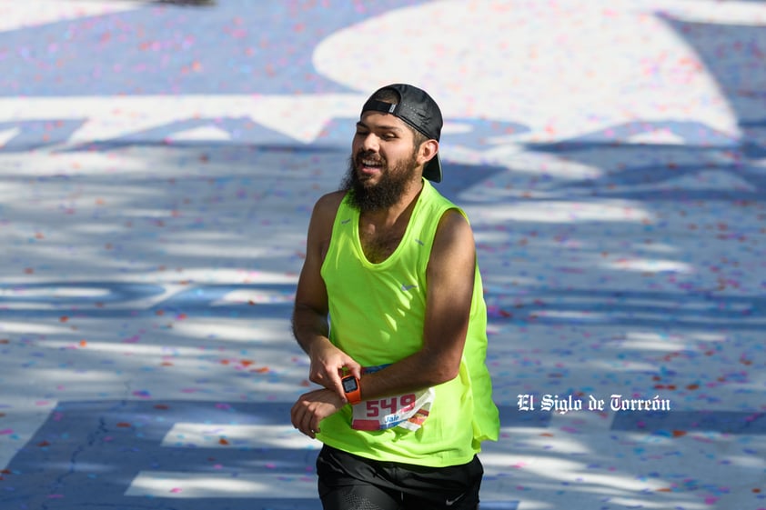 Fotografías del Maratón Lala edición 2022 en la META en el Bosque Venustiano Carranza