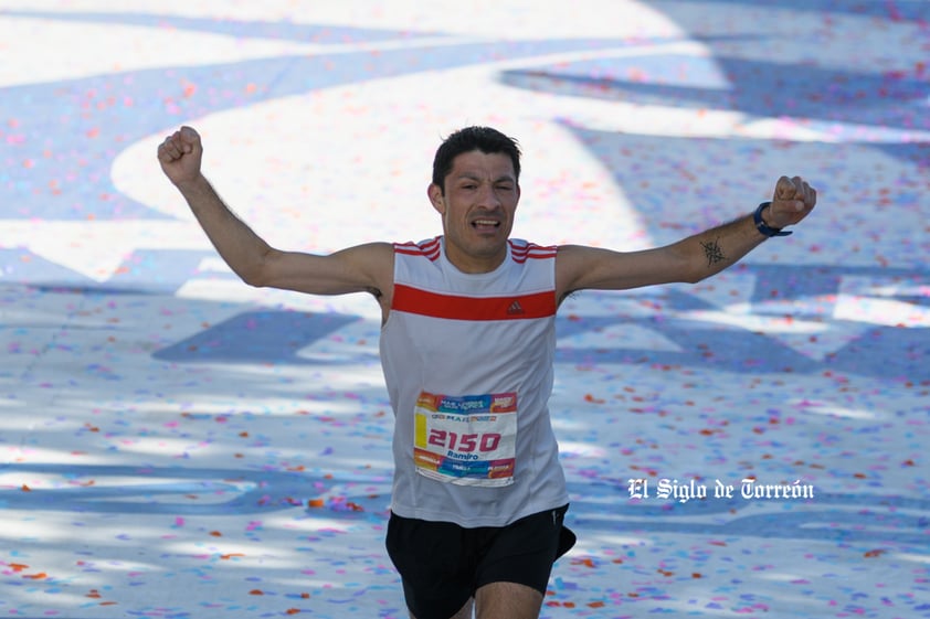 Fotografías del Maratón Lala edición 2022 en la META en el Bosque Venustiano Carranza