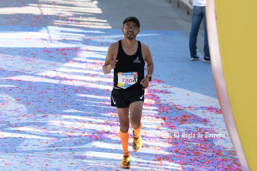 Fotografías del Maratón Lala edición 2022 en la META en el Bosque Venustiano Carranza