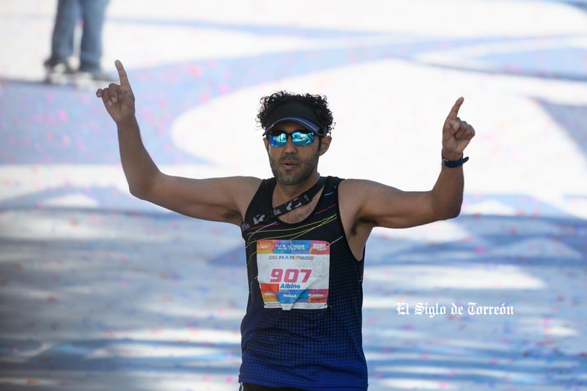 Fotografías del Maratón Lala edición 2022 en la META en el Bosque Venustiano Carranza