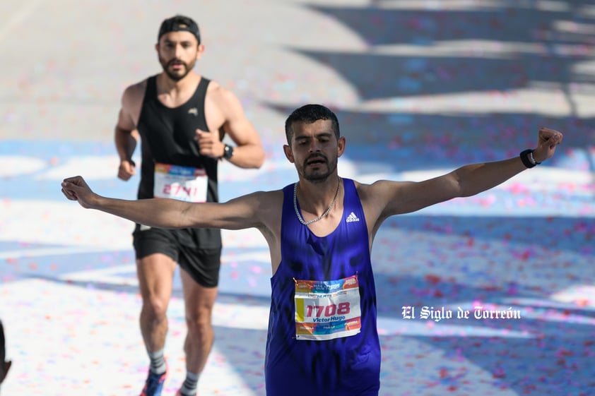 Fotografías del Maratón Lala edición 2022 en la META en el Bosque Venustiano Carranza