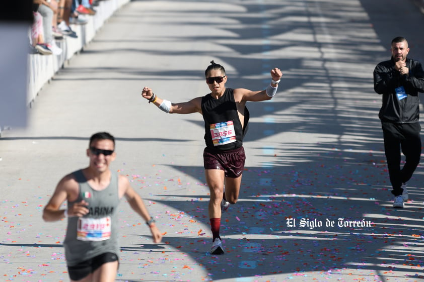 Fotografías del Maratón Lala edición 2022 en la META en el Bosque Venustiano Carranza