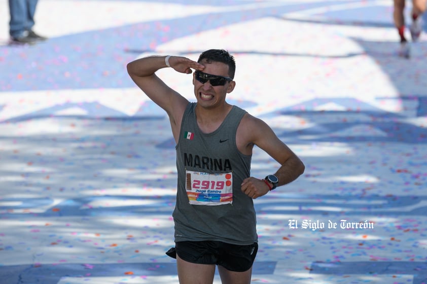 Fotografías del Maratón Lala edición 2022 en la META en el Bosque Venustiano Carranza