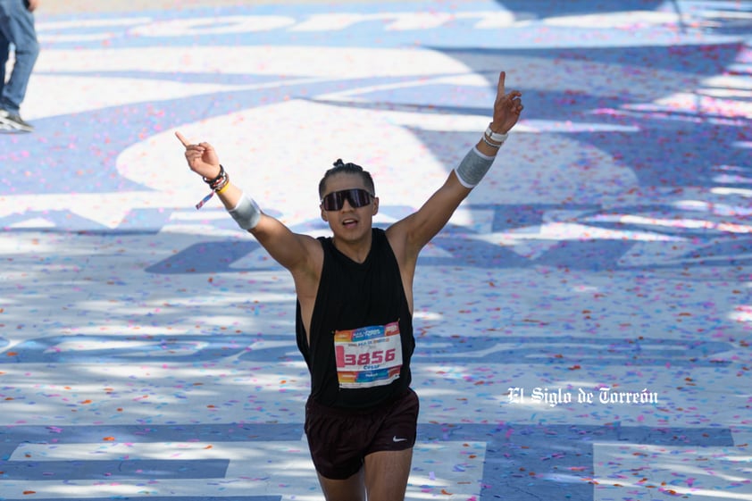 Fotografías del Maratón Lala edición 2022 en la META en el Bosque Venustiano Carranza