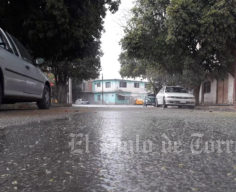 La lluvia no llegó a registrarse con intensidad y no se presentaron mayores encharcamientos