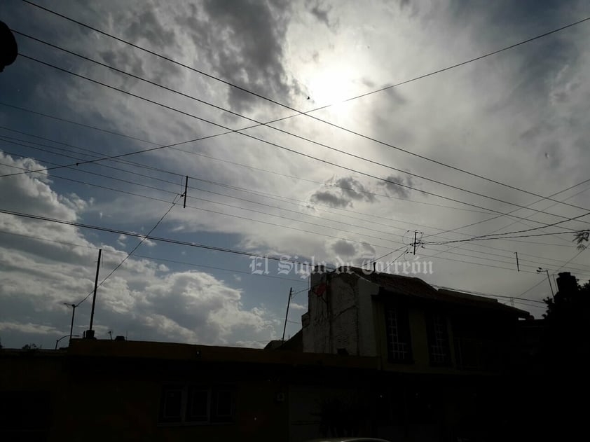 La lluvia no llegó a registrarse con intensidad y no se presentaron mayores encharcamientos