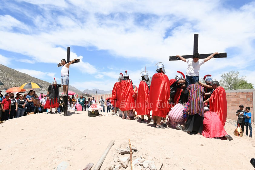 Viacrucis viviente en Lerdo celebra 35 años de tradición y mística