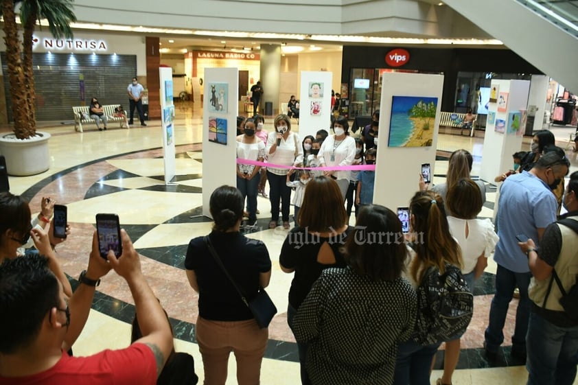 Exposición 'Manitas pintoras' celebra la creación pictórica infantil