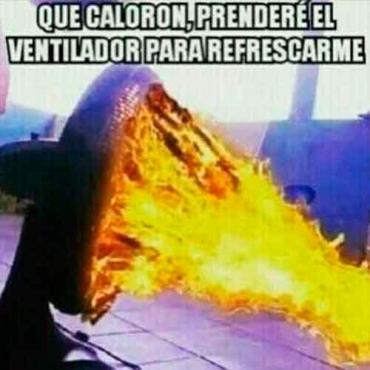 Usuarios combaten el calor de La Laguna con memes