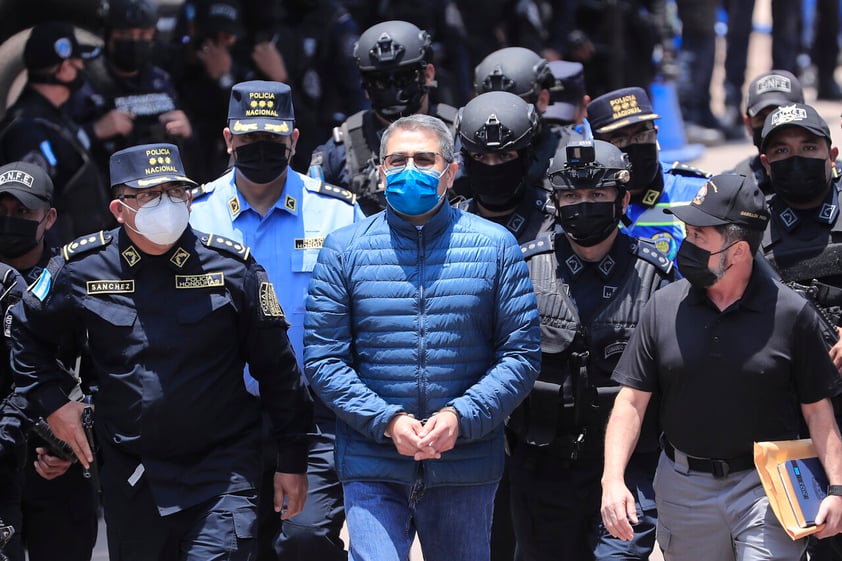 Expresidente de Honduras, Juan Orlando Hernández, es extraditado a Estados Unidos por narcotráfico