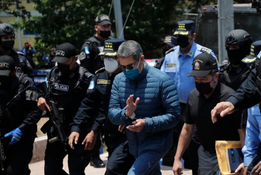 Expresidente de Honduras, Juan Orlando Hernández, es extraditado a Estados Unidos por narcotráfico