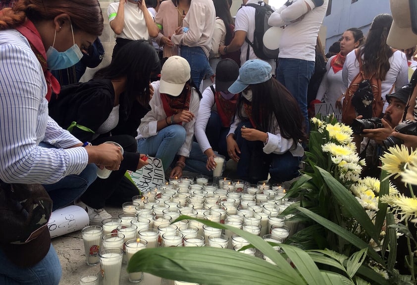 Miles marchan en Guanajuato por asesinato de Ángel Yael, estudiante asesinado por Guardia Nacional