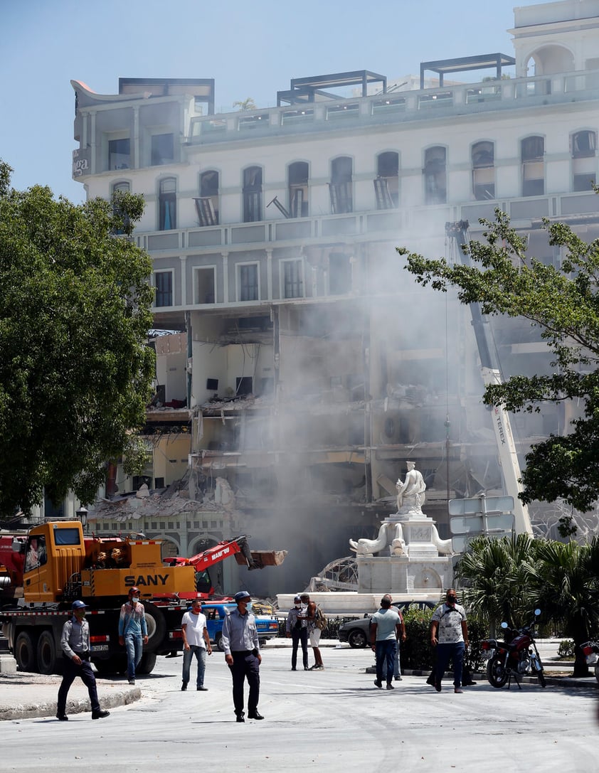 Explosión en hotel Saratoga de La Habana deja muertos y heridos