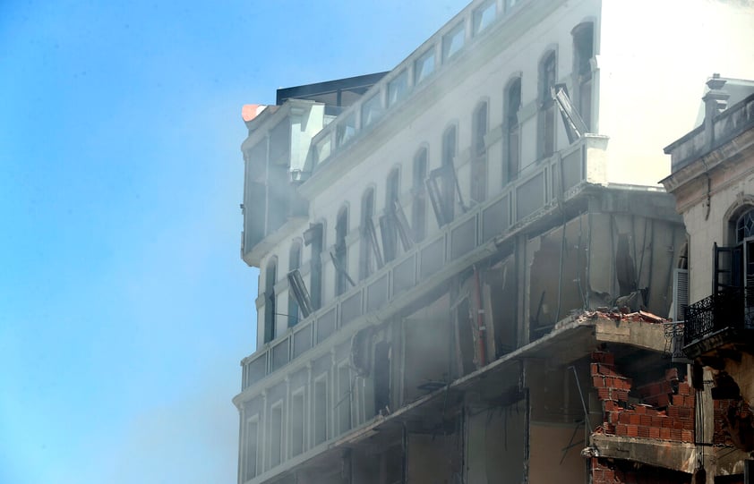 Explosión en hotel Saratoga de La Habana deja muertos y heridos