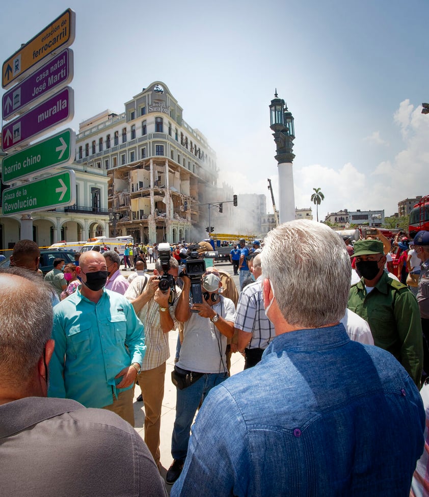 Explosión en hotel Saratoga de La Habana deja muertos y heridos