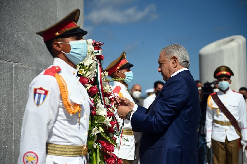 Presidente de México cierra en Cuba gira por Centroamérica y el Caribe