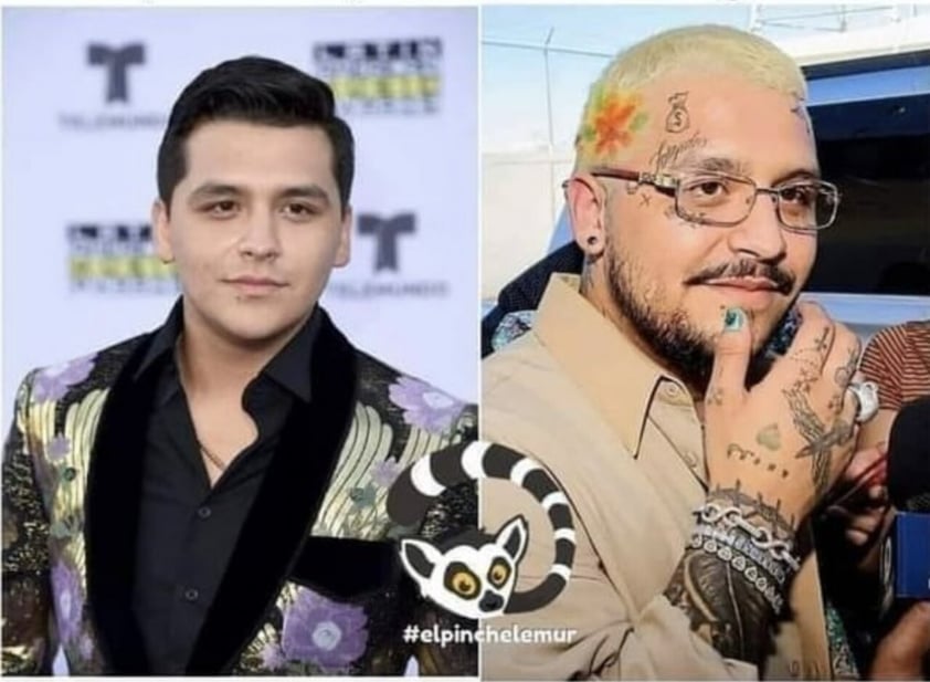 Christian Nodal desata memes con su nuevo 'look' y tras 'pelea' con J Balvin