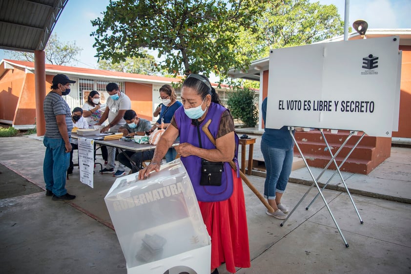 Así transcurren elecciones en seis estados de México