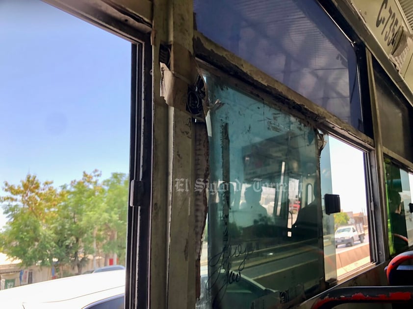 Autobuses de Torreón, en deficientes condiciones