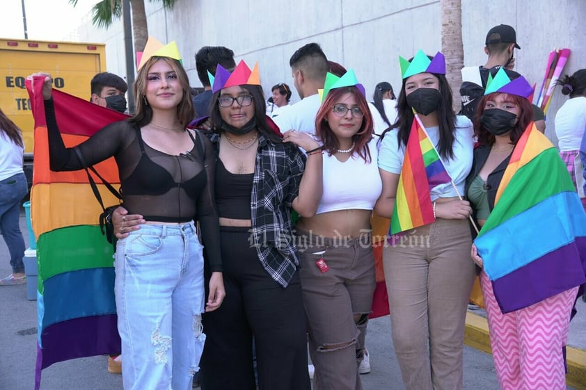 Marcha del orgullo LGBTIQA+ en Torreón