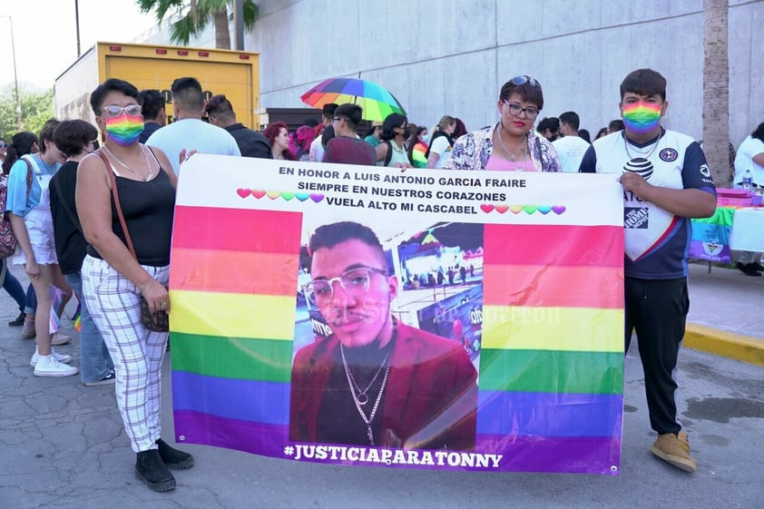 Marcha del orgullo LGBTIQA+ en Torreón