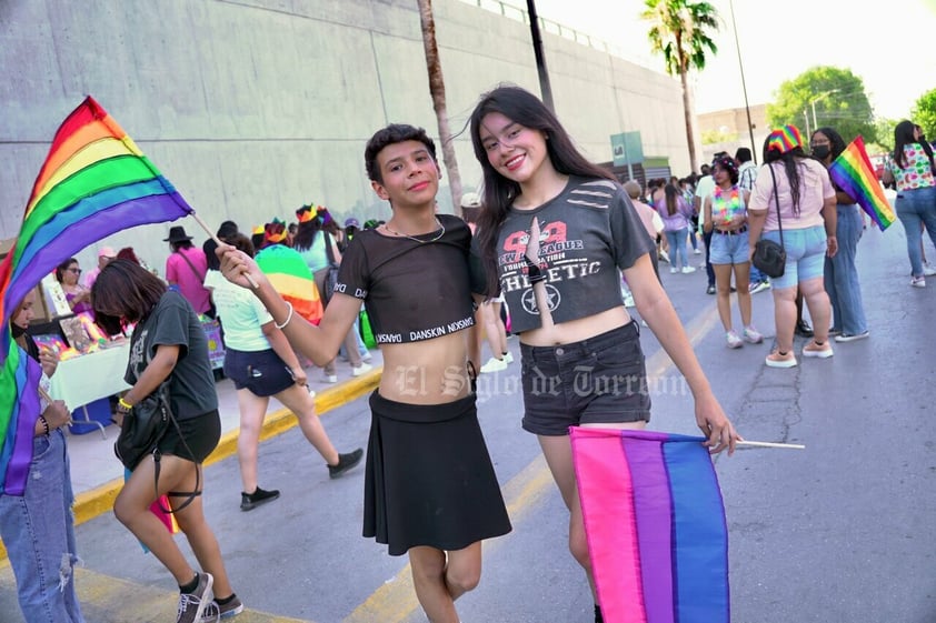 Marcha del orgullo LGBTIQA+ en Torreón