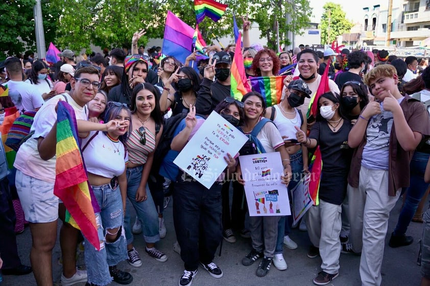 Marcha del orgullo LGBTIQA+ en Torreón