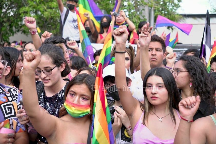 Marcha del orgullo LGBTIQA+ en Torreón