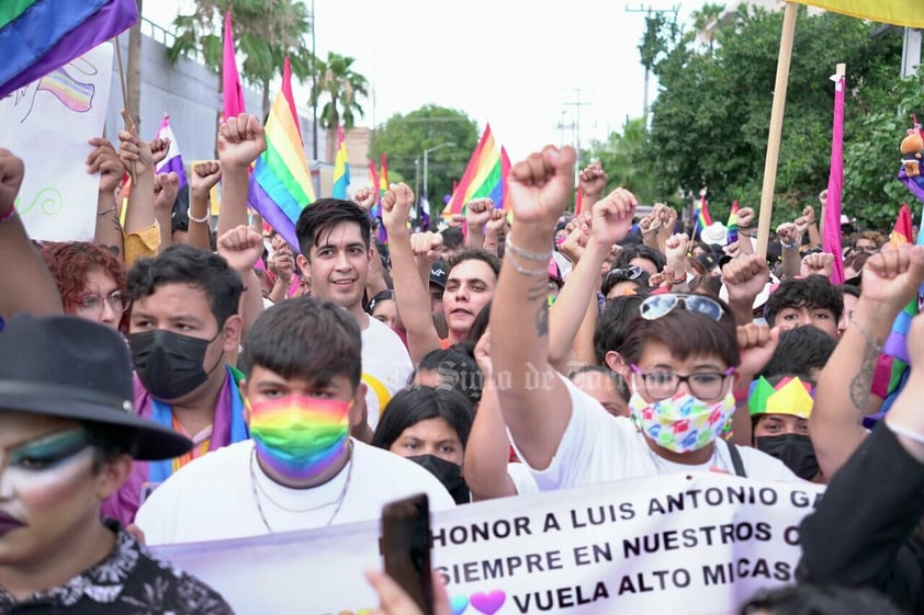 Marcha del orgullo LGBTIQA+ en Torreón