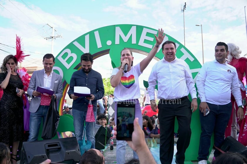 Marcha del orgullo LGBTIQA+ en Torreón