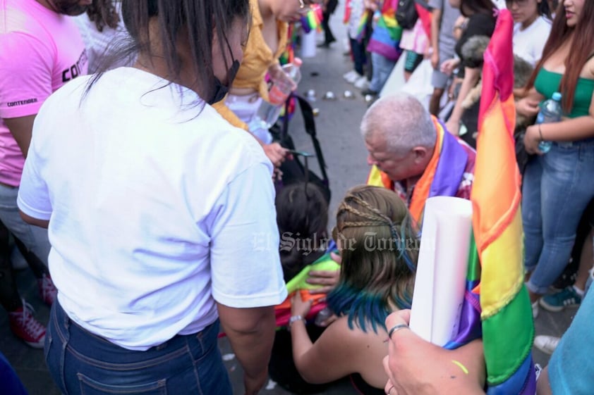 Marcha del orgullo LGBTIQA+ en Torreón