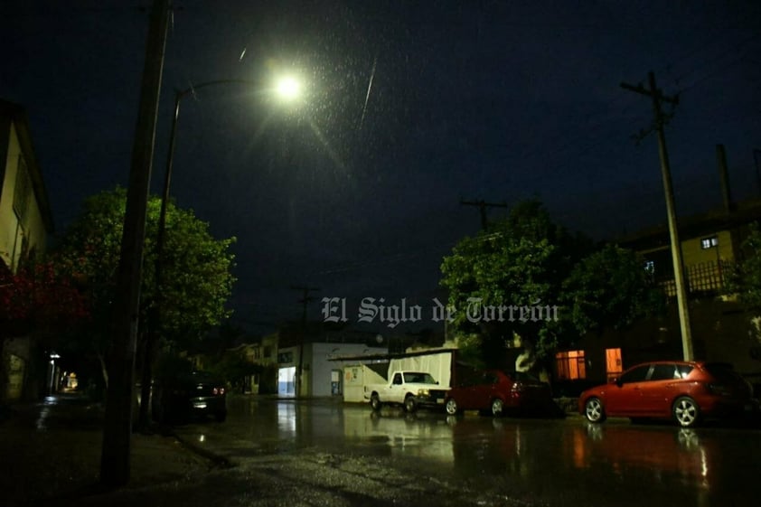 Por fin, vuelve a llover en La Laguna