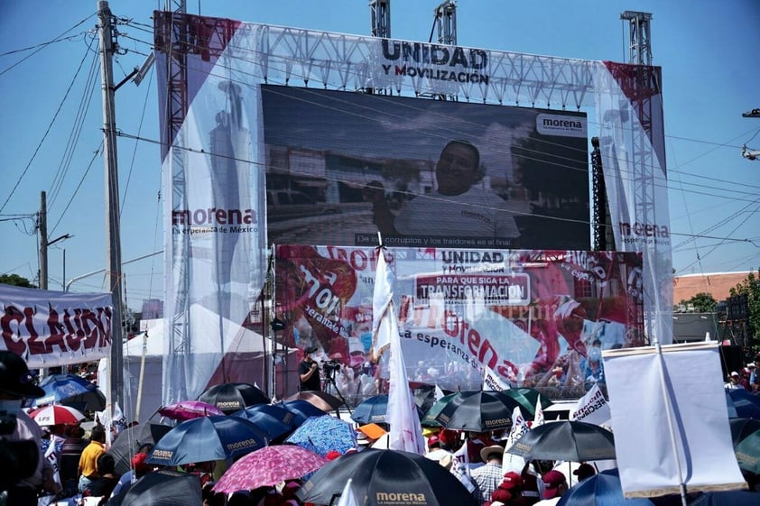 Morena realiza Asamblea en Madero y acuden 'corcholatas' presidenciables